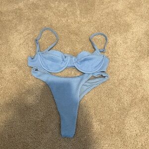 Monday swimwear p/xs blue bikini set